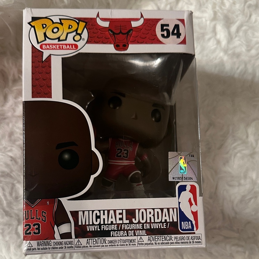 Funko Pop! Michael Jordan Figure - Red & Black